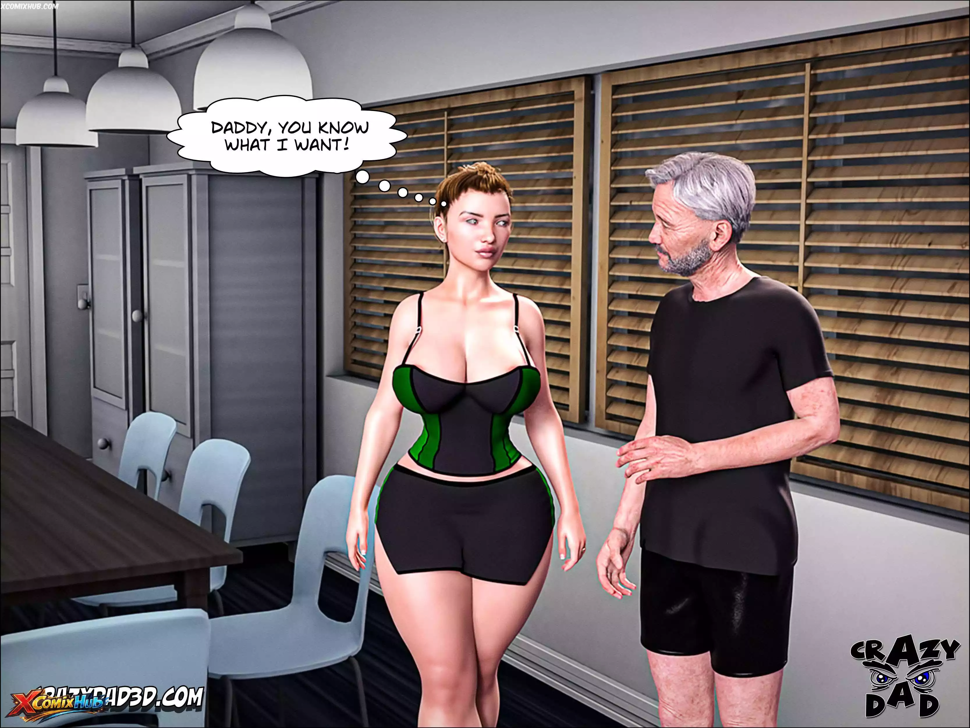 Father In Law At Home Chapter 18 Crazydad3d 052 Comic Page 52